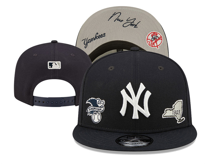 New York Yankees Stitched Snapback Hats 098